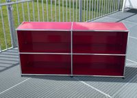 USM Haller Regal / Sideboard - Rubinrot - 75x150x35cm Baden-Württemberg - Ulm Vorschau