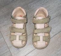 Elefanten Lauflernschuhe - Sandalen beige/grün Leder Gr. 23 Hessen - Meinhard Vorschau