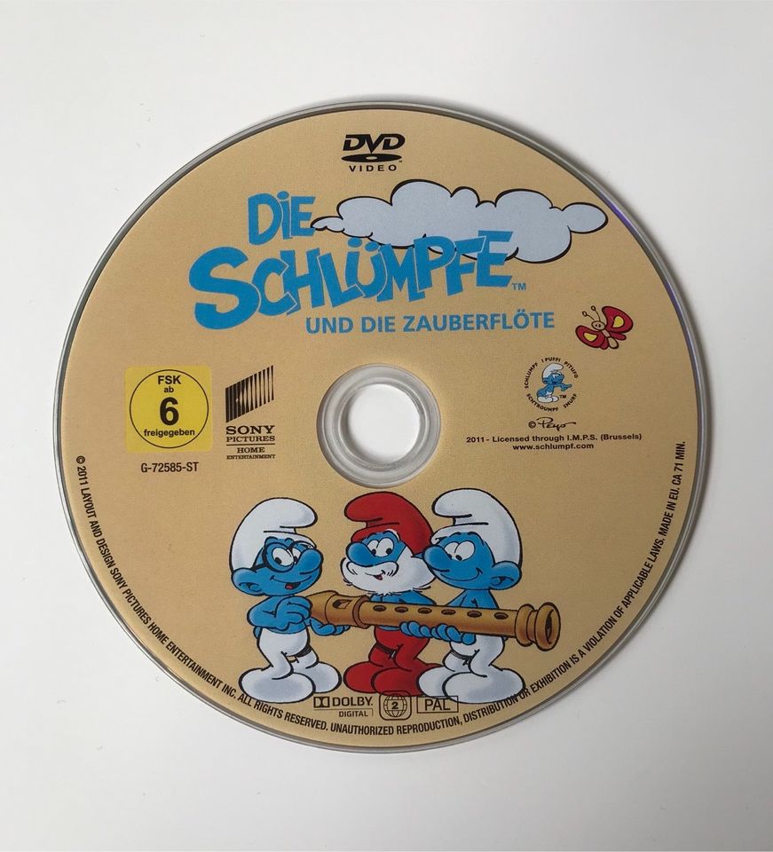DVD Die Schlümpfe Kinderfilm Trickfilm Zeichentrick Kult 70er in Hannover