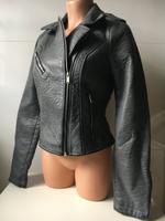 Vero Moda Biker Jacke Lederjacke Kunstleder kurz Gr. M grau NEU Bayern - Bad Kissingen Vorschau