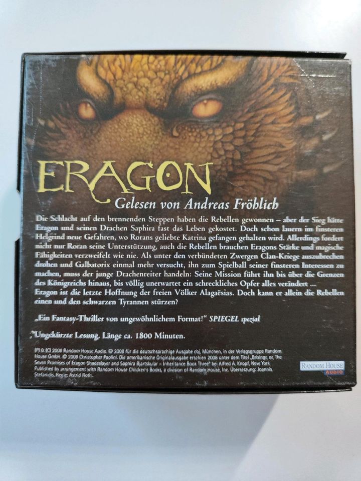 Eragon - die Weisheit des Feuers  24 CDs in Walldorf