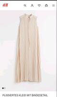Plisseekleid plissiertes Kleid beige H&M NEU Gr. L Thüringen - Neustadt an der Orla Vorschau