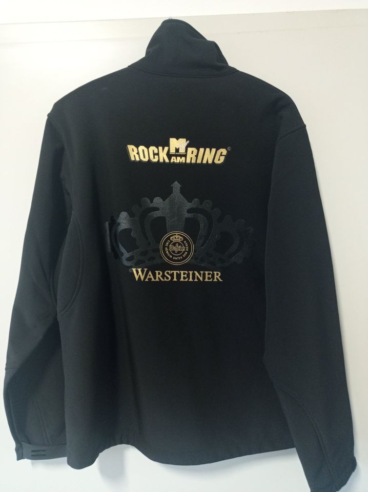 Warsteiner "Rock am Ring" Softshelljacke Größe L in Warstein