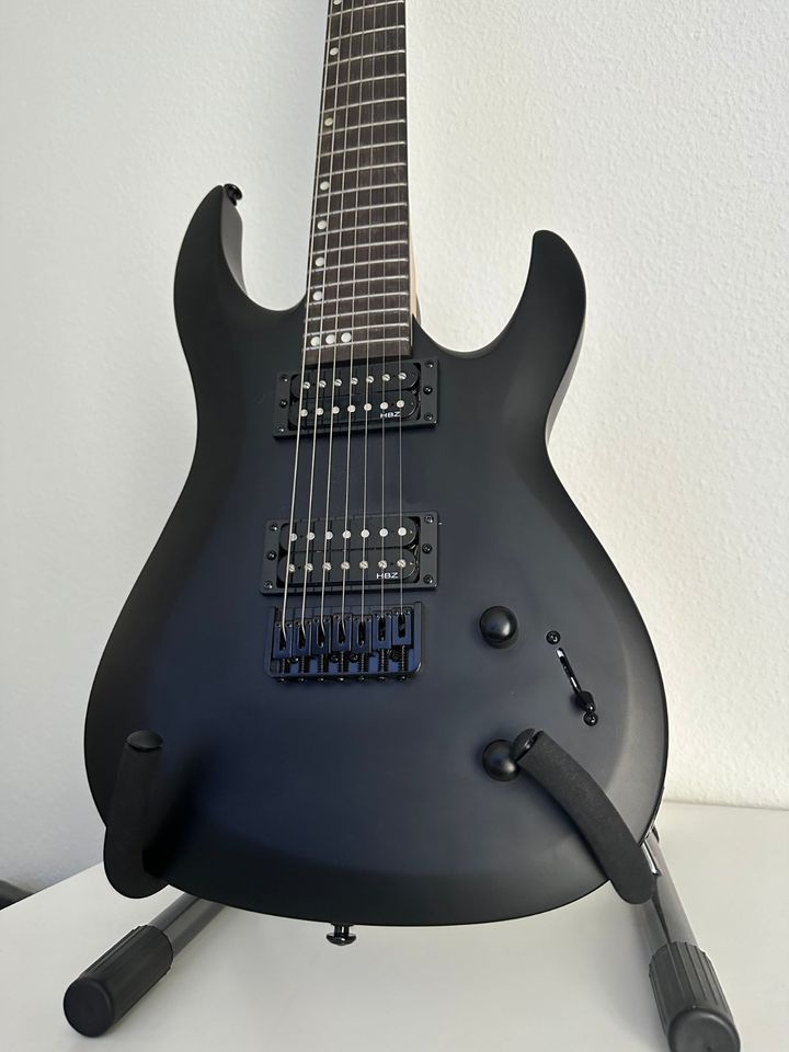 E-Gitarre Harley Benton R-457 Active SBK 7-Saiter in Kassel