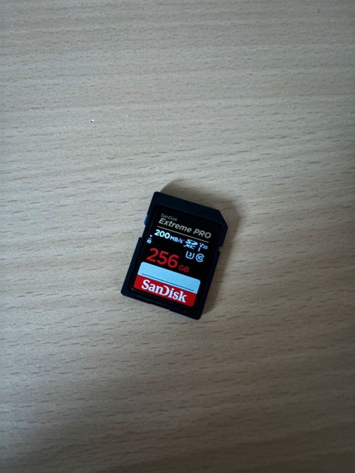 SanDisk Extreme PRO 256 GB 200MB/s in Cuxhaven