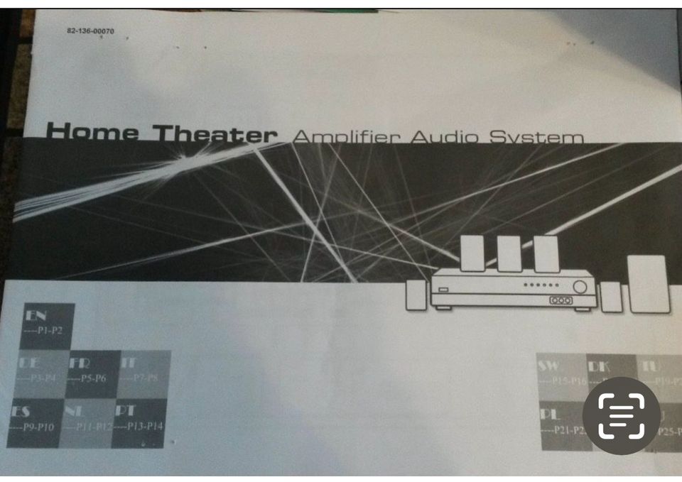 Home Theater Amplifier Audio System in Nürnberg (Mittelfr)