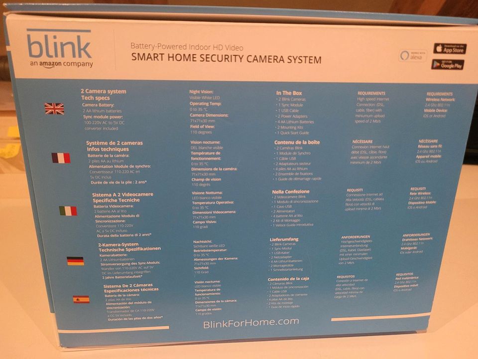 Blink Smart Home Security 2 Kamera System in Blaubeuren