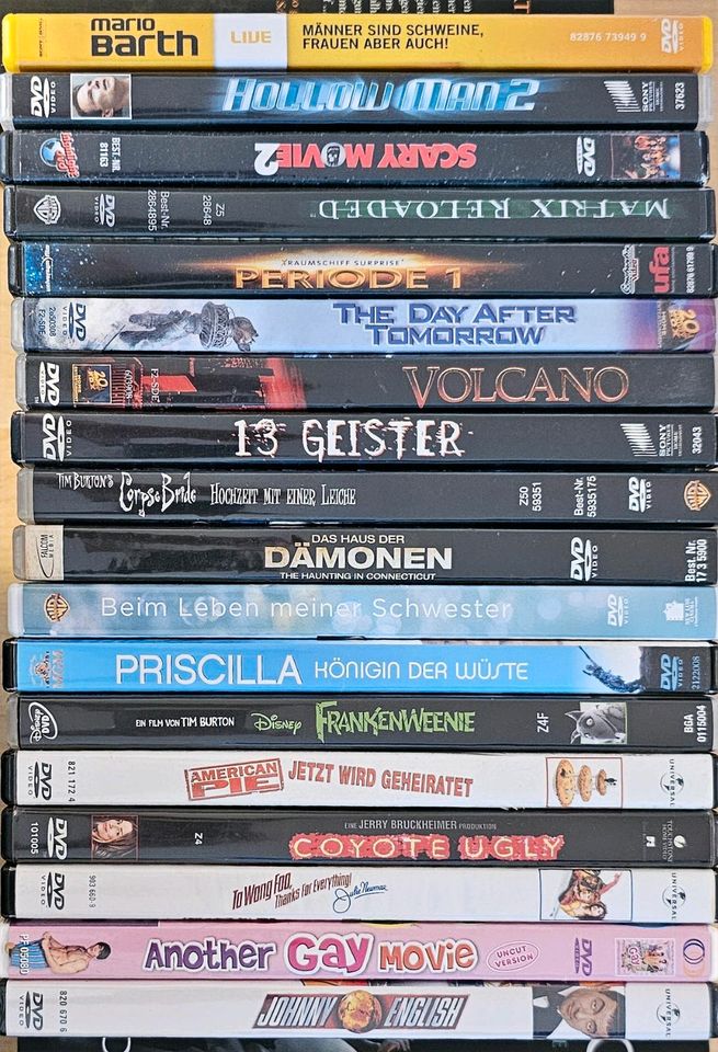 DVD Filmesammlung in Eisenberg 