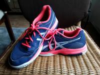 Asics Hallenschuhe Sportschuhe Indoorsportschuhe Gel Rocket Gr 40 Nordrhein-Westfalen - Brühl Vorschau