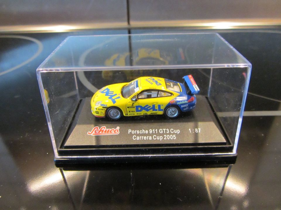 3x Schuco Porsche 911 GT3 Carrera Cup 2005 #8 #27 1:87 in Herne