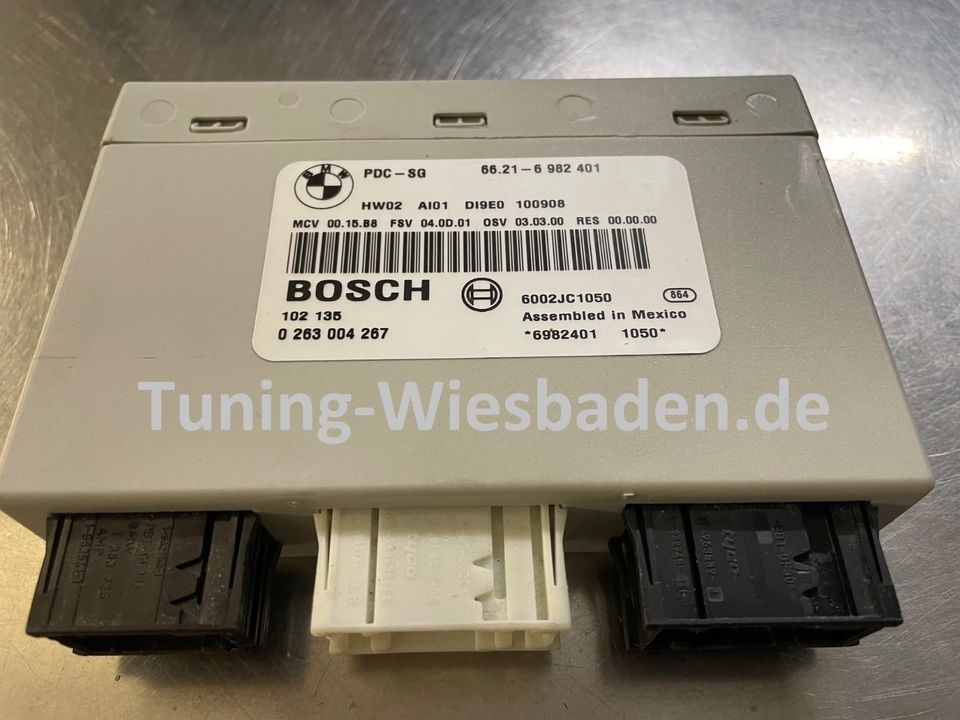 REPARATUR BMW PDC EINPARKHILFE STEUERGERÄT WASSERSCHADEN E60 E90 in Wiesbaden