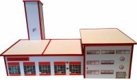 HO Feuerwehrhaus mit Schlauchturm 1:87 Kartonbausatz Feuerwache Sachsen-Anhalt - Dessau-Roßlau Vorschau