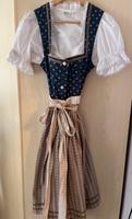 Dirndl Distler beige-blau Gr. 42 Bayern - Memmingen Vorschau