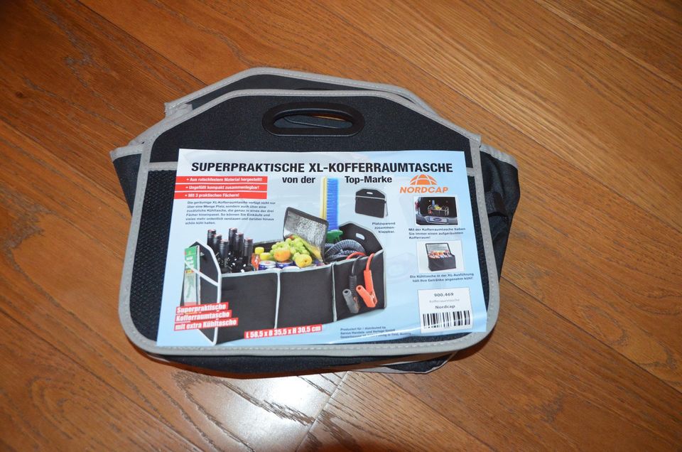 Kofferraumtasche Transporttasche XL schwarz NORDCAP NEU !!! in Herford