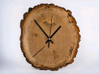 Wanduhr Eiche Baumscheibe Holz Uhr Bayern - Palling Vorschau