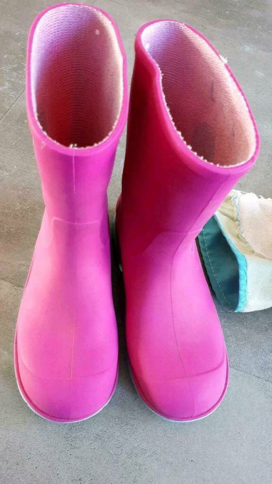 ❤Gummistiefel gefüttert 27 Innenschuh in Hünxe