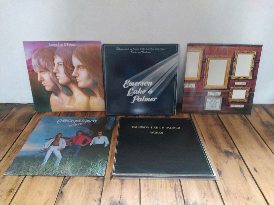 Emerson Lake and Palmer 5x Vinyl in Waldesch