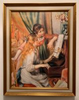 Leinwandbild Zwei Mädchen am Klavier Pierre-Auguste Renoir Kunst Feldmoching-Hasenbergl - Feldmoching Vorschau