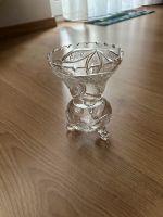Kristall Vase Höhe 13,5 cm auf 3 Füßen Berlin - Pankow Vorschau