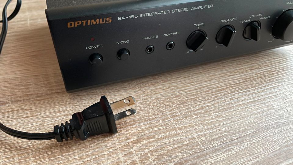 Optimus SA-155 kompakt Integrated Stereo Verstärker in Konstanz