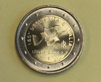 2 Euro Münze aus Italien 2011 "150. Jahrestag der Vereinigung Sachsen - Boxberg / Oberlausitz Vorschau