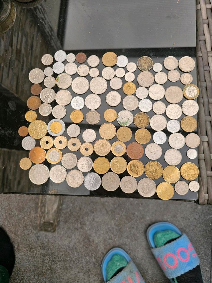 Alte Münzen in Linz am Rhein