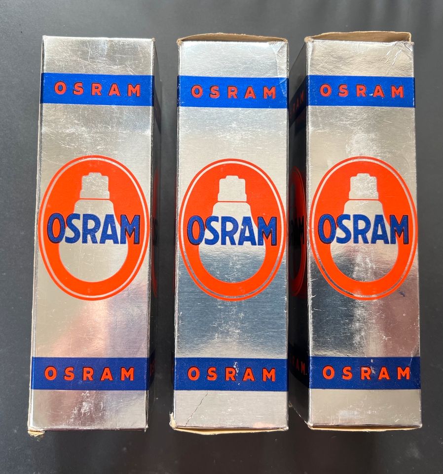 3 Projektionslampen OSRAM 58.8980.    100v/750w 7,5 A. P 28s in Bad Reichenhall