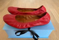 Lanvin Ballerina rot 41 neuwertig Niedersachsen - Burgwedel Vorschau
