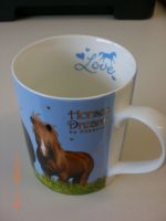 Tasse Pott Kaffeetasse mit Pferdemotiv Pferdebild *neuwertig* Thüringen - Schmalkalden Vorschau