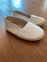 Espadrilles weiß Gr. 20/21 neuwertig H&M Sommerschuh Niedersachsen - Stelle Vorschau