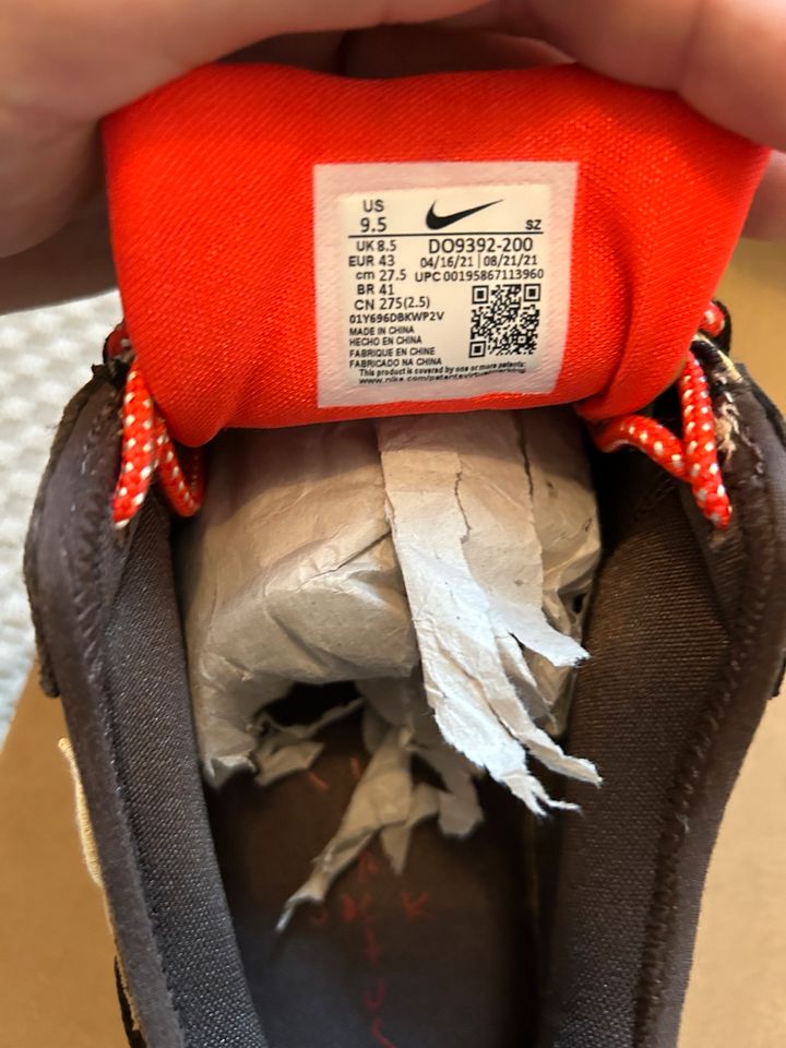 Travis Scott Air Max 1 Barockbraun in Düsseldorf