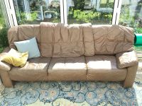 3- und 2-Sitzer Couch braun Leder Hessen - Kassel Vorschau