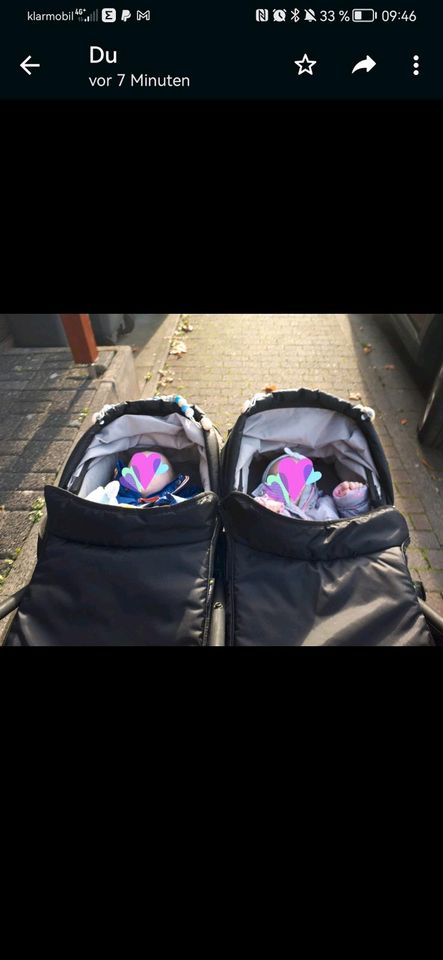 Baby jogger city mini gt double - Zwillingswagen Kinderwagen in Niederkassel