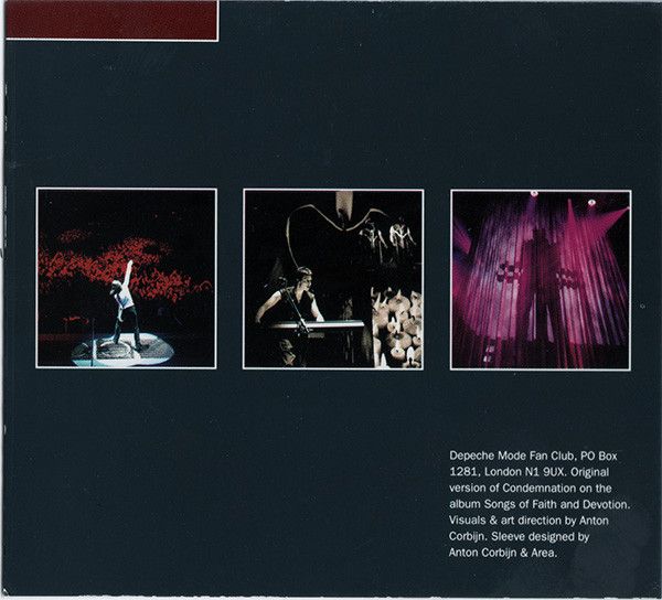 Depeche Mode - Condemnation CD Live (Milano 1993) in Mittelbach