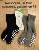 2 Paar neuwertige Wollsocken mit Stoppern, Gr. 19/20 Nordrhein-Westfalen - Billerbeck Vorschau