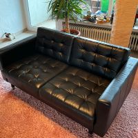 Ikea Sofa LANDSKRONA 2 Sitzer, schwarz Leder , Wenig gebraucht Baden-Württemberg - Wurmlingen Vorschau