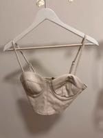 Ledertop beige Nordrhein-Westfalen - Hemer Vorschau