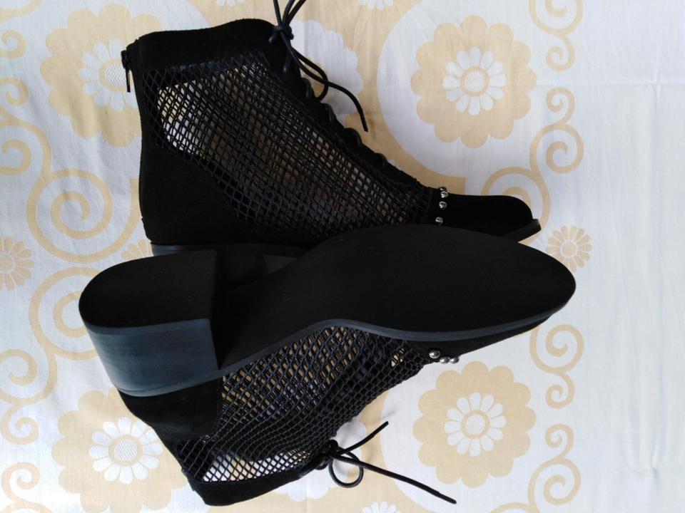 Nubuk / Mash HEINE Sommer-Booties, Gr.40, schwarz, Neu+ungetr. in Mainz