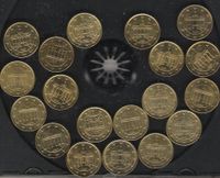 10 Cent Münzen Deutschland, 2002,2004,2017-21. Konvolut 19 Münzen Niedersachsen - Laatzen Vorschau