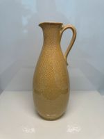 Gelbe Crackle Vase mit Henkel Krug aus Keramik Vintage München - Hadern Vorschau