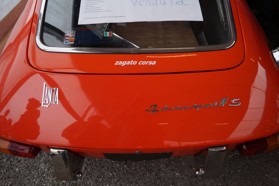 Emblem für Lancia Fulvia Sport Zagato fürs Heck in Giesen