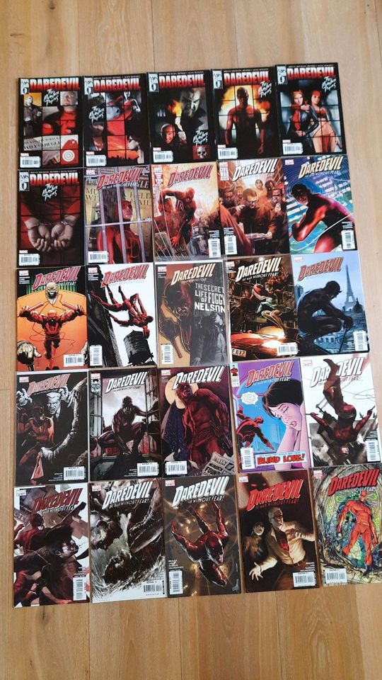 Daredevil Bendis Brubaker komplett 16-19,28-119,500 Marvel Comic in Ottobrunn