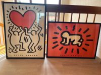 Keith Haring Bilder ca. 90 x 60 cm schwarzer Metallrahmen Baden-Württemberg - Kronau Vorschau