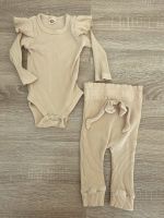 Baby Kleidung 2 Teilig gr 70 ( aus wie 68 ) beige Top Zustand Niedersachsen - Braunschweig Vorschau