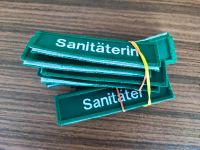 Sanitäter - Sanitäterin - Klettschild - Kennzeichnung Schleswig-Holstein - Göhl Vorschau
