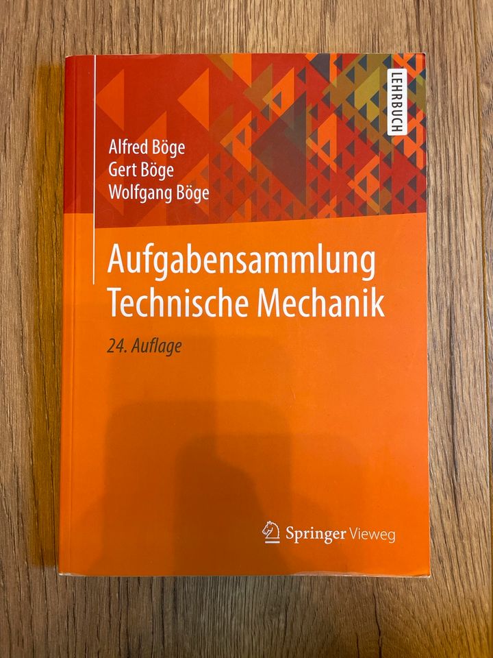 Aufgabensammlung Technische Mechanik ISBN: 978-3-658-26169-6 in Bad Boll
