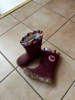 gefütterte Gummistiefel mit Blinken Leuchten Mädchen Gr. 24 25 Nordrhein-Westfalen - Langerwehe Vorschau