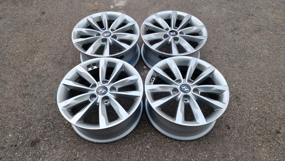 Alufelgen Hyundai i40 RDKS 7Jx16 52910-3Z610 5x114,3 ET 40 in Burgau