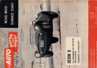Das Auto Motor und Sport Magazin Nr. 13 vom 17.Juni 1961 Bayern - Eußenheim Vorschau