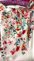 Kleid Sommerkleid Orsay weiß mit bunten Blumen & Unterfutter 36 Niedersachsen - Helmstedt Vorschau